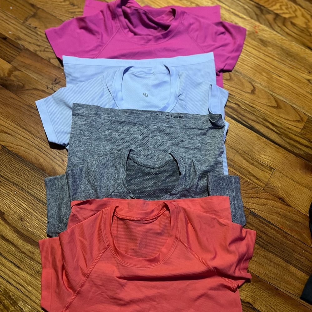 Colorful Athletic T-Shirts Set